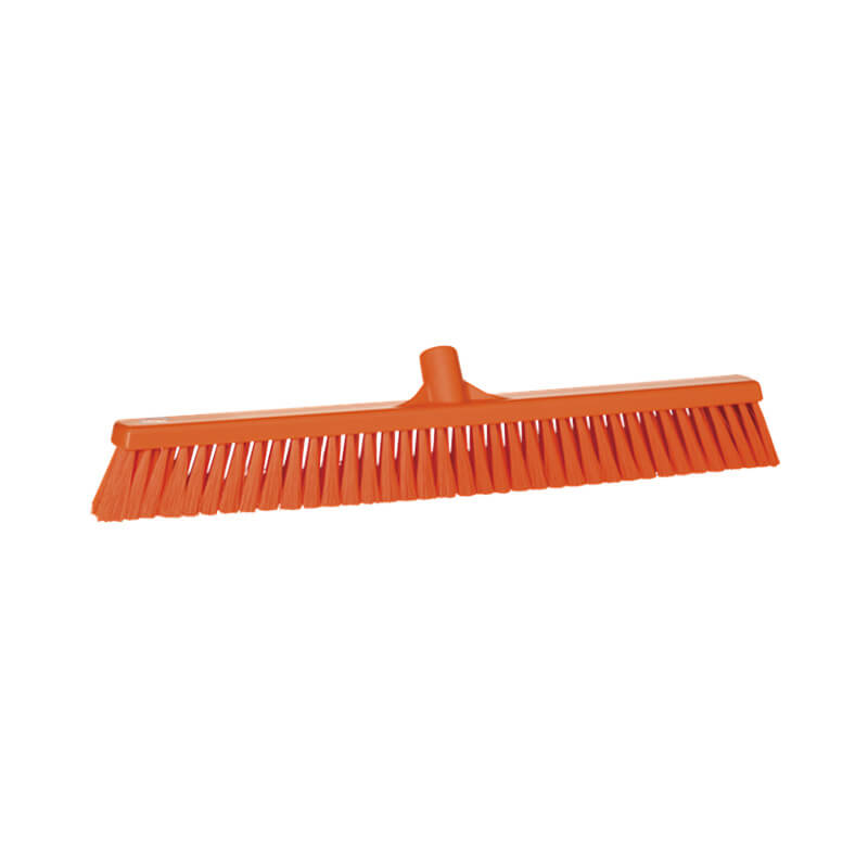 Vikan Floor Broom 28/3199 Medium Bristle 610mm - Orange