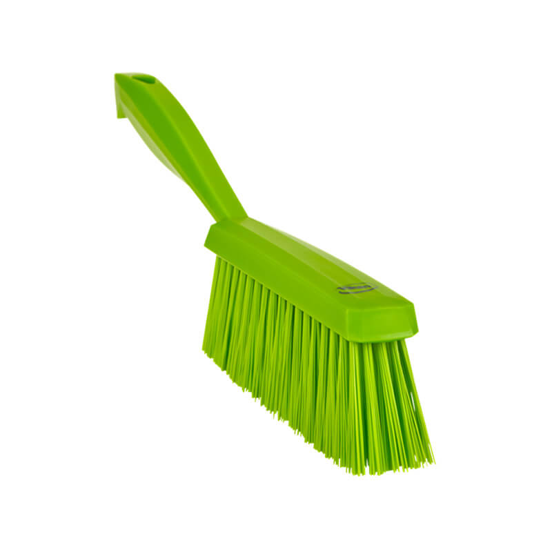 Vikan Hand Bannister Brush, Medium Bristle 330mm - Lime/Green