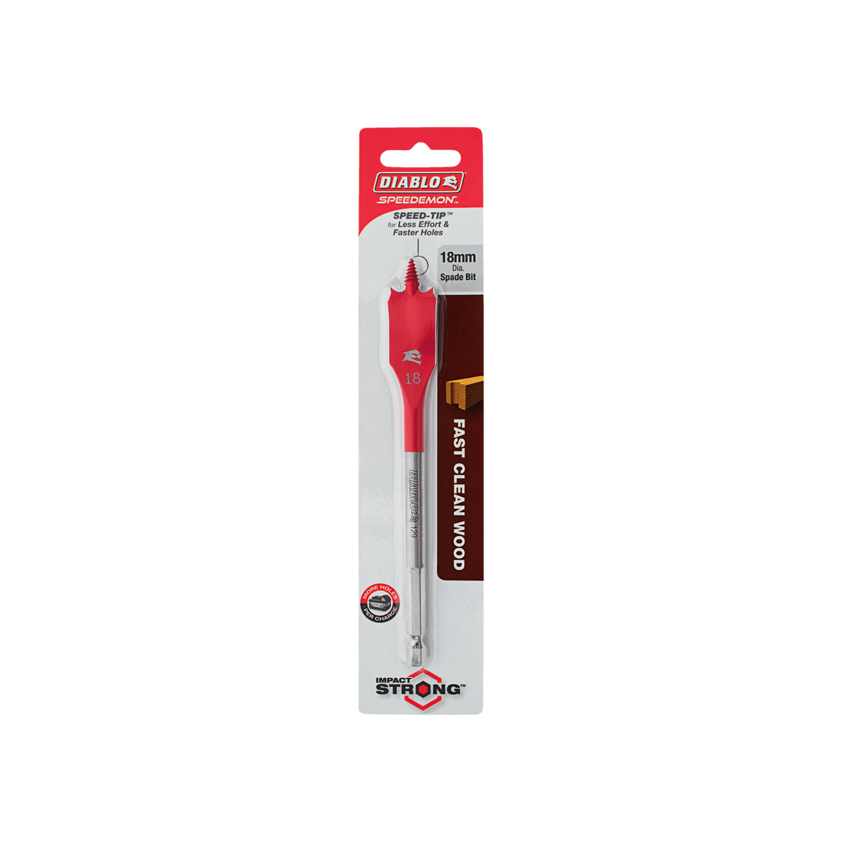 Diablo SPEEDemon Spade Bit 18mm x 152mm