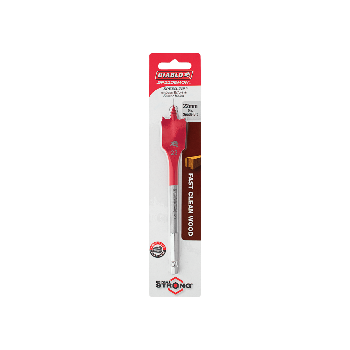Diablo SPEEDemon Spade Bit 22mm x 152mm