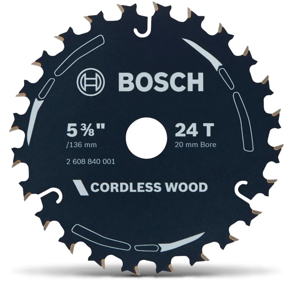 Bosch Cordless Circular Wood Saw Blade 136mm