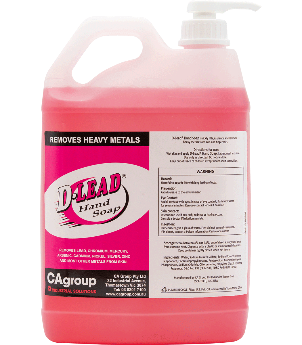 D-Lead Metal Removal Hand Soap 5L (Each)