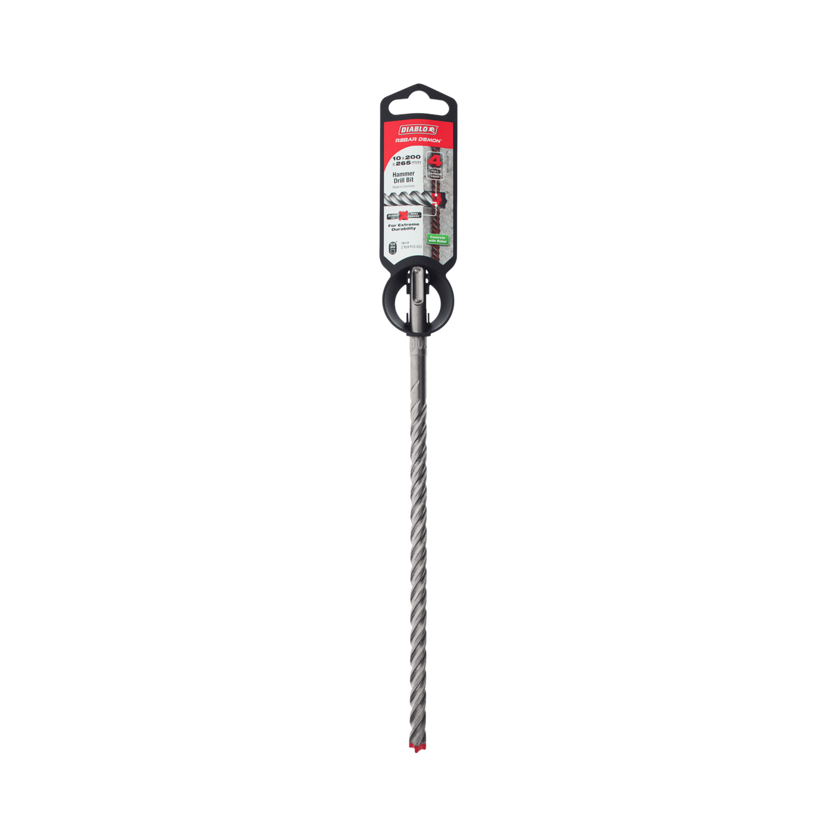 Diablo Rebar Demon SDS-Plus 4-Cut 10 x 265mm