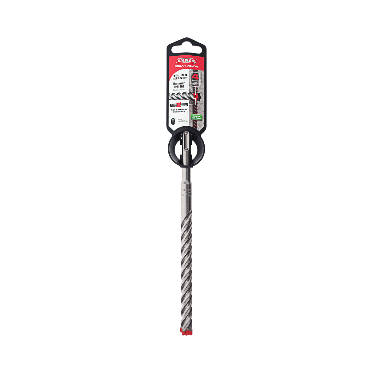 Diablo Rebar Demon SDS-Plus 4-Cut 14 x 215mm