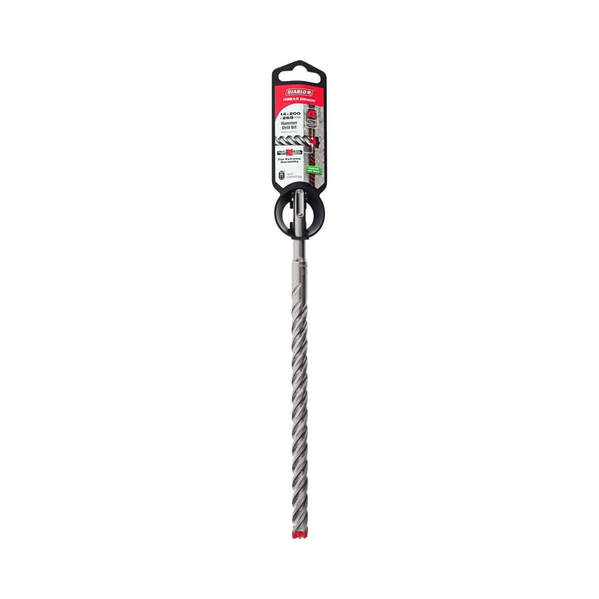 Diablo Rebar Demon SDS-Plus 4-Cut 14 x 265mm