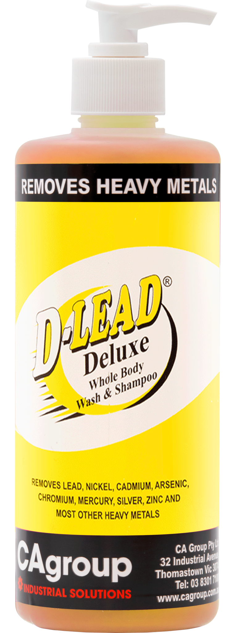 D-Lead Body Wash and Shampoo 500ml (Each)