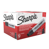 Sharpie Magnum Permanent Markers Black Box of 12 (Box)