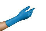 Microflex 93-283 Mega Texture Nitrile Gloves Blue 300mm,Pack of 50 (Pack)  - L