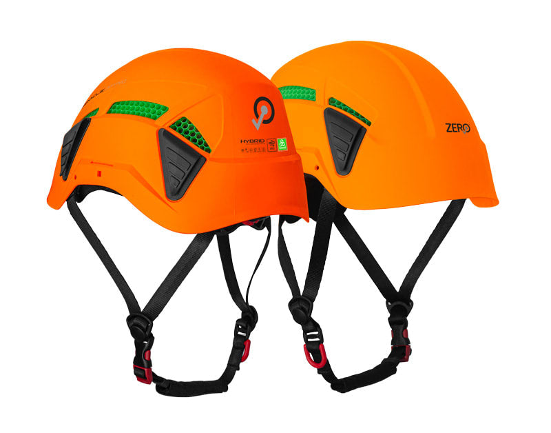 ZERO PINNACLE ZERTEC VENTED HELMET ZPZK01 - Fluro Orange