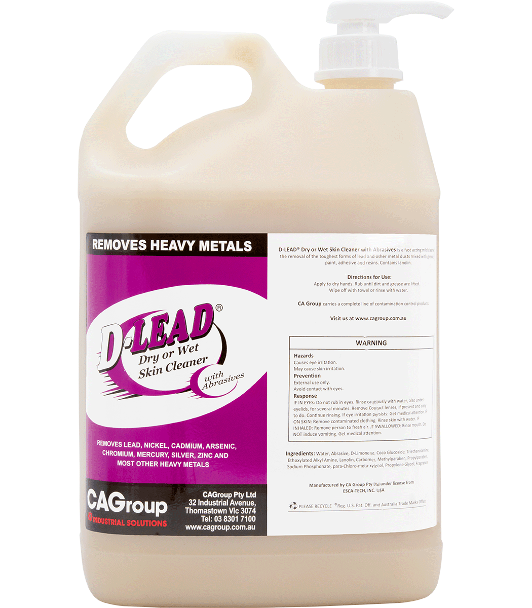D-Lead Metal Removal Wet and Dry Skin Cleaner 5L (Each)