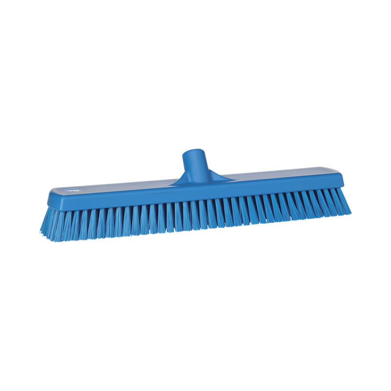 Vikan Wall/Floor Washing Stiff Bristle Brush Blue 470mm (Each)