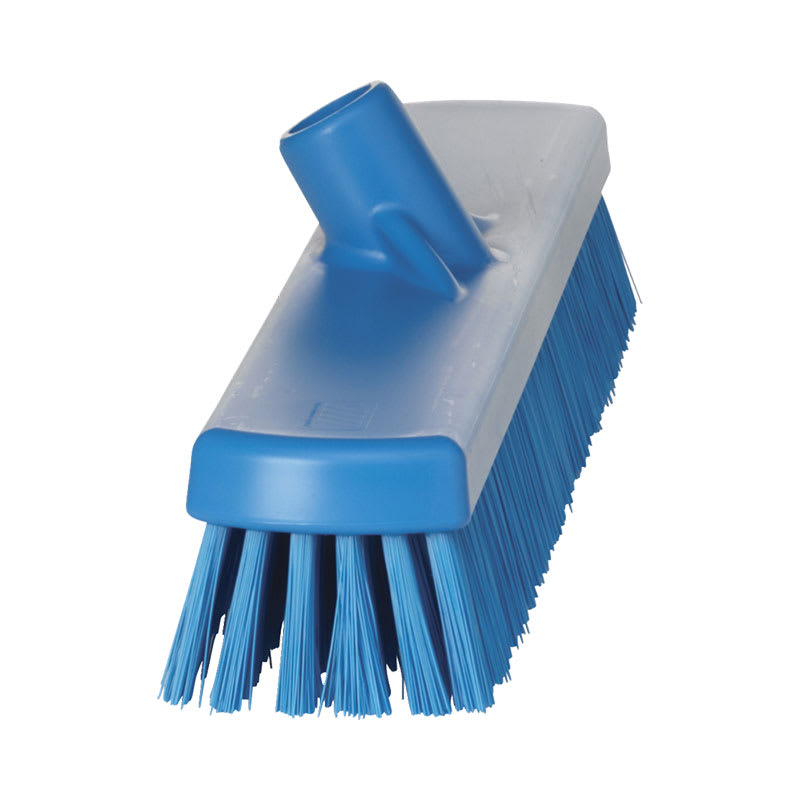 Vikan Wall/Floor Washing Stiff Bristle Brush Blue 470mm (Each)