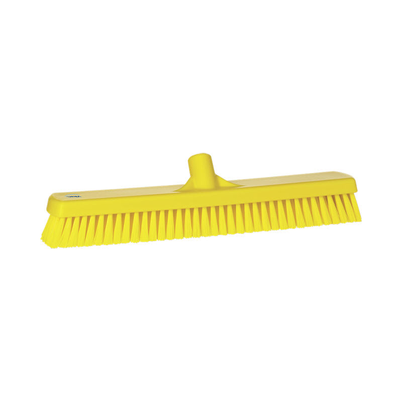 Vikan Wall/Floor Washing Stiff Bristle Brush YEL 470mm (Each)