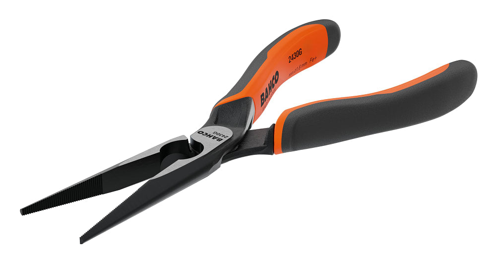 Bahco ERGO Long Snipe Nose Pliers 160mm
