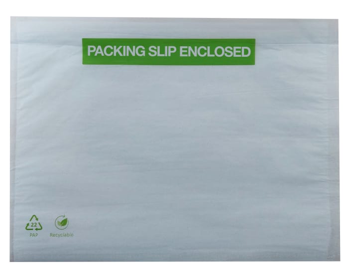 Pomona Paper Packing Slip Enclosed Labelope-115 x 150mm-1000-Case