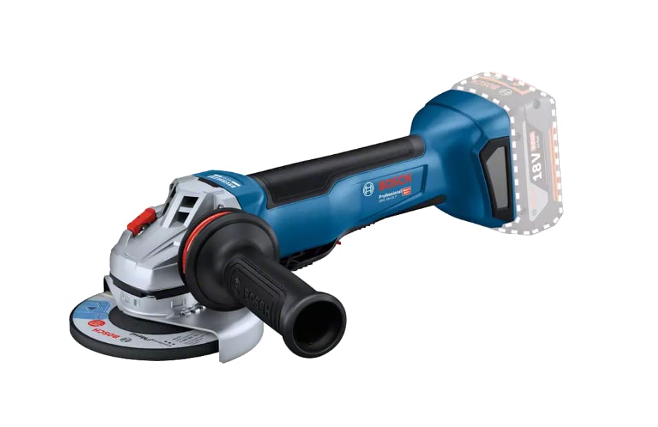 Bosch GWS 18V-10 P Drop Control Angle Grinder 125mm (Cordless Skin Only)
