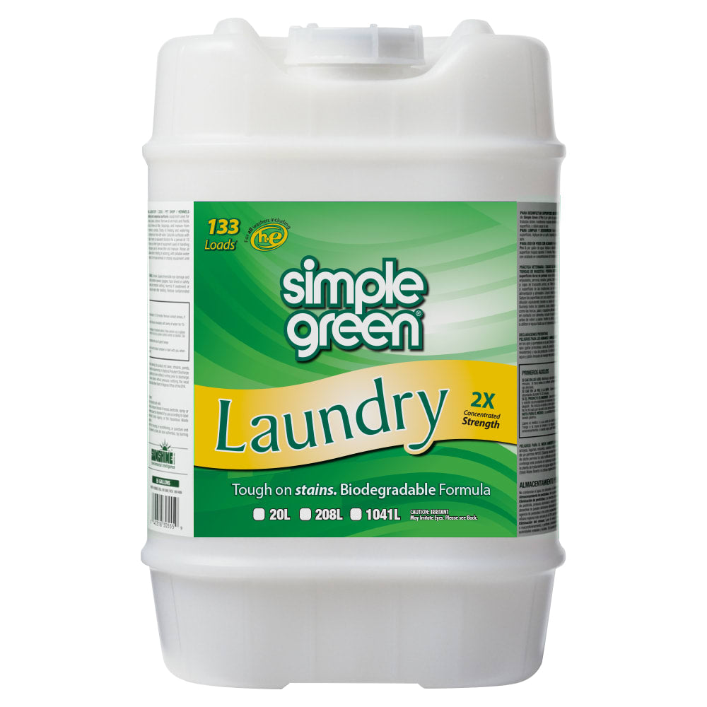 Simple Green 2X Concentrated Laundry Liquid 20L (Each)