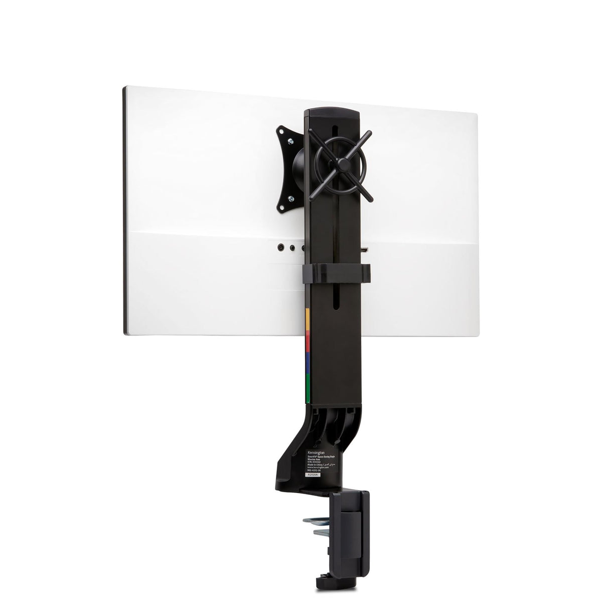 Kensington Space Saving Single Monitor Arm Black (Each)