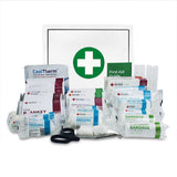 Red Cross First Aid 1-50 Person Wall Mount Metal