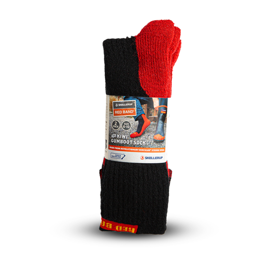 Red Band Socks - 2 Pack (Packet)