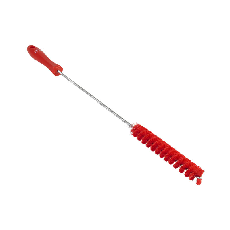 Vikan Stiff Bristle Tube Brush Red 20mm (Each)