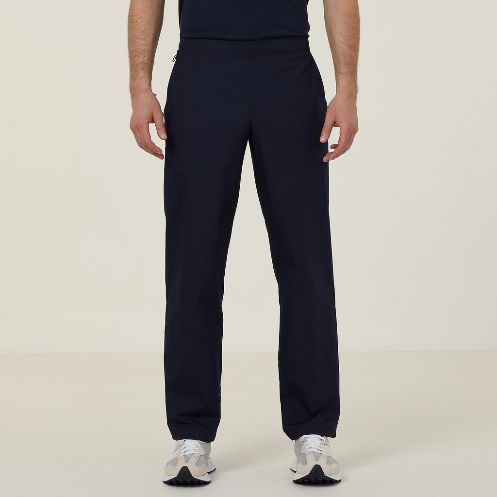 NNT, Unisex Antibacterial Swan Scrub Pant, CATQ4B - Midnight (Size: XL)