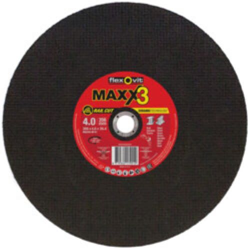Flexovit Maxx3 Type 41 Cut-Off Wheel 1EA 24 Grit 356x4.0x25.4mm (Each)