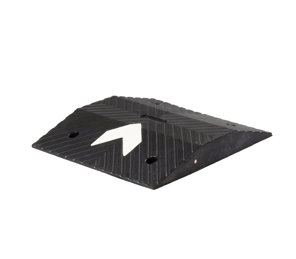 Heavy Duty speed hump, black unit, 500W x 550D
