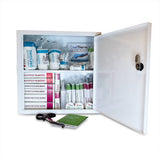 Red Cross First Aid 1-50 Person Wall Mount Metal