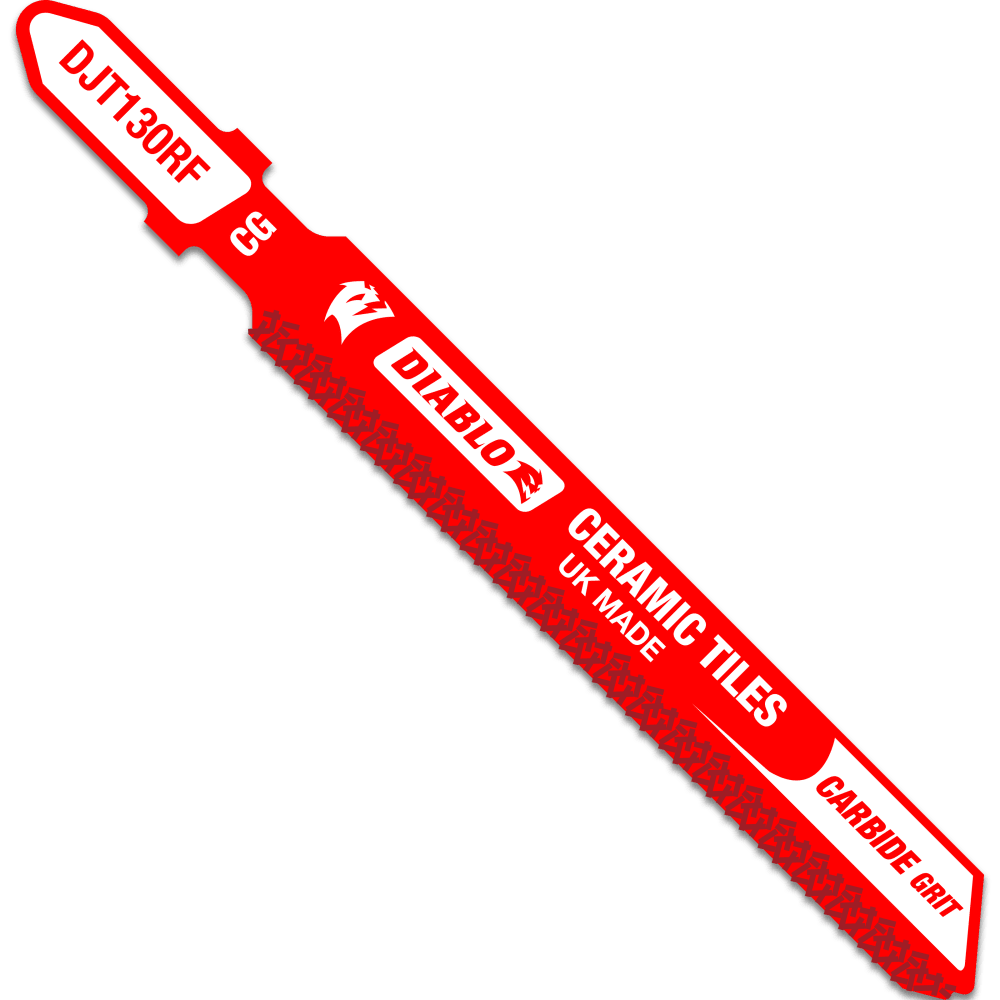 Diablo Carbide Grit Jig Saw Blade Ceramic & Glass 82mm