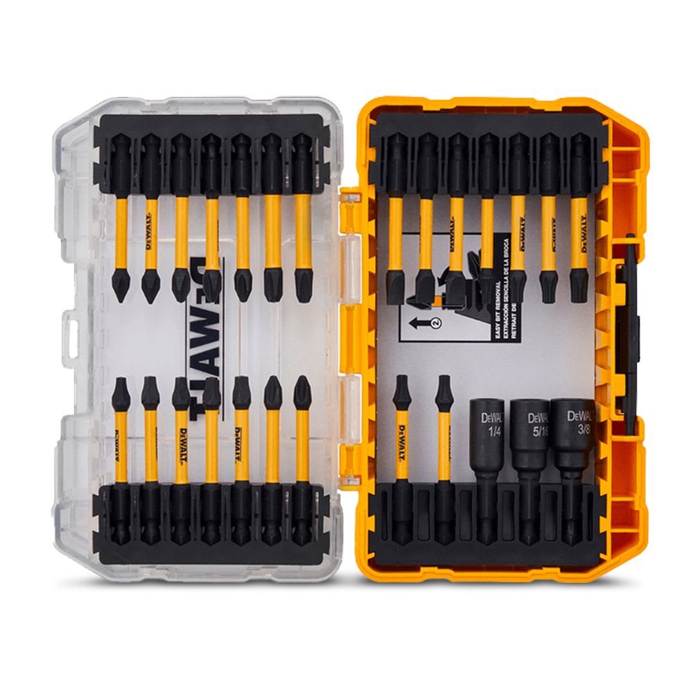 DeWALT FlexTorq Screwdriver Bit Set 26 Piece
