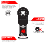 Diablo Starlock Multi-Tool Blade - Nailed Wood 50 x 32mm