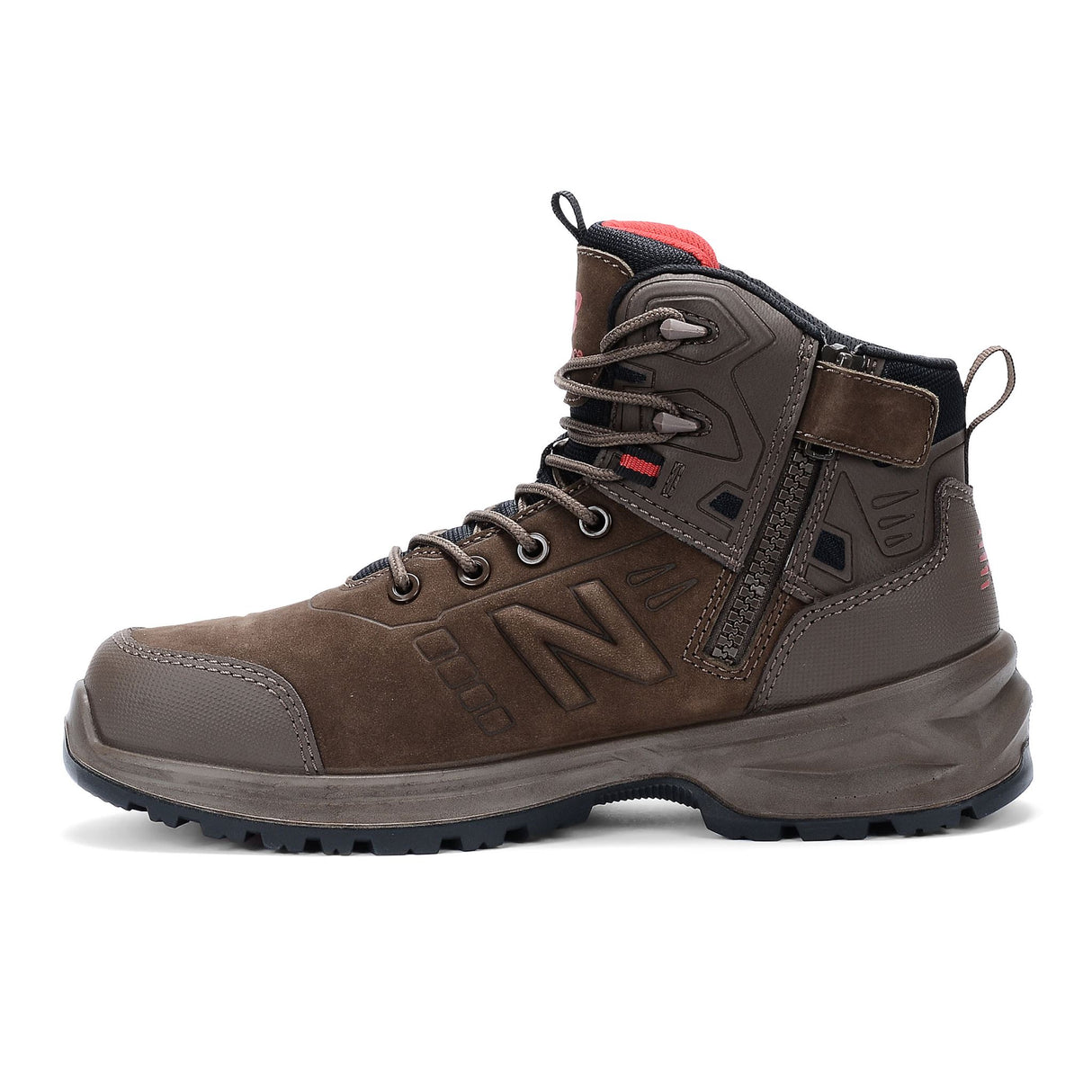 New Balance Calibre 2E Safety Shoe - Chocolate (Size: 11)