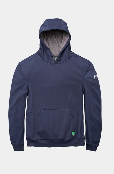 FXD, Fleece Hoodie, WF-1 - Navy (Size: 3XL)