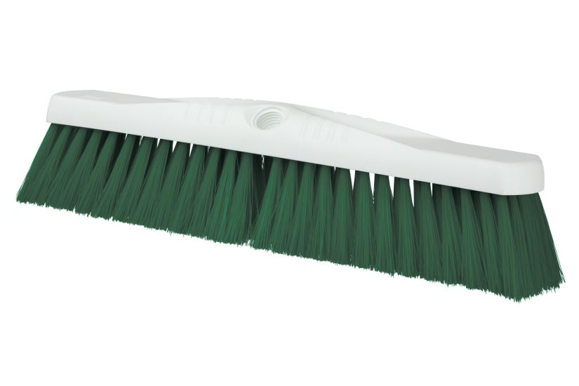 Browns Hygiene Platform Broom Head Green-450mm-Each