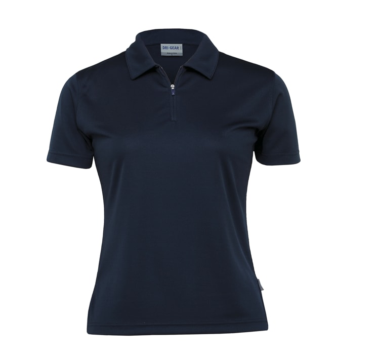 BMV, Women's Dri Gear Axis Polo, WDGAXP - Black (Size: 20)