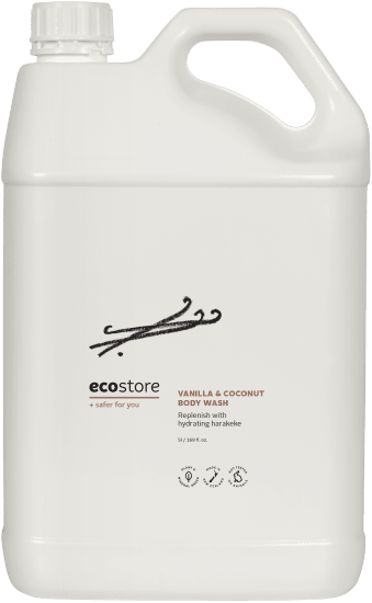 Ecostore Vanilla & Coconut Body Wash 5L-Each