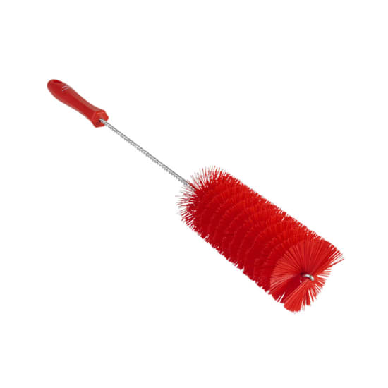Vikan Stiff Bristle Tube Brush Red-?60mm-Each