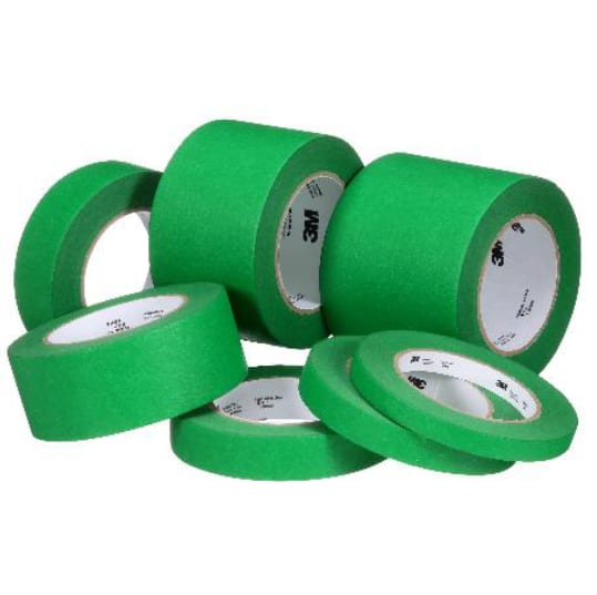 3M UV Resistant Green Masking Tape 24mm X 55m (Roll)
