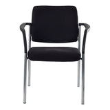 Buro Lindis Guest Chair With Arms Black (Each)