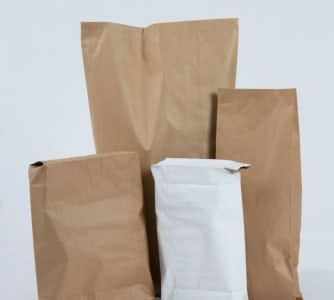 Oji Fibre Multi Wall Bag Kraft 4 Ply 710 x 255 x 100mm 100 (Bundle)