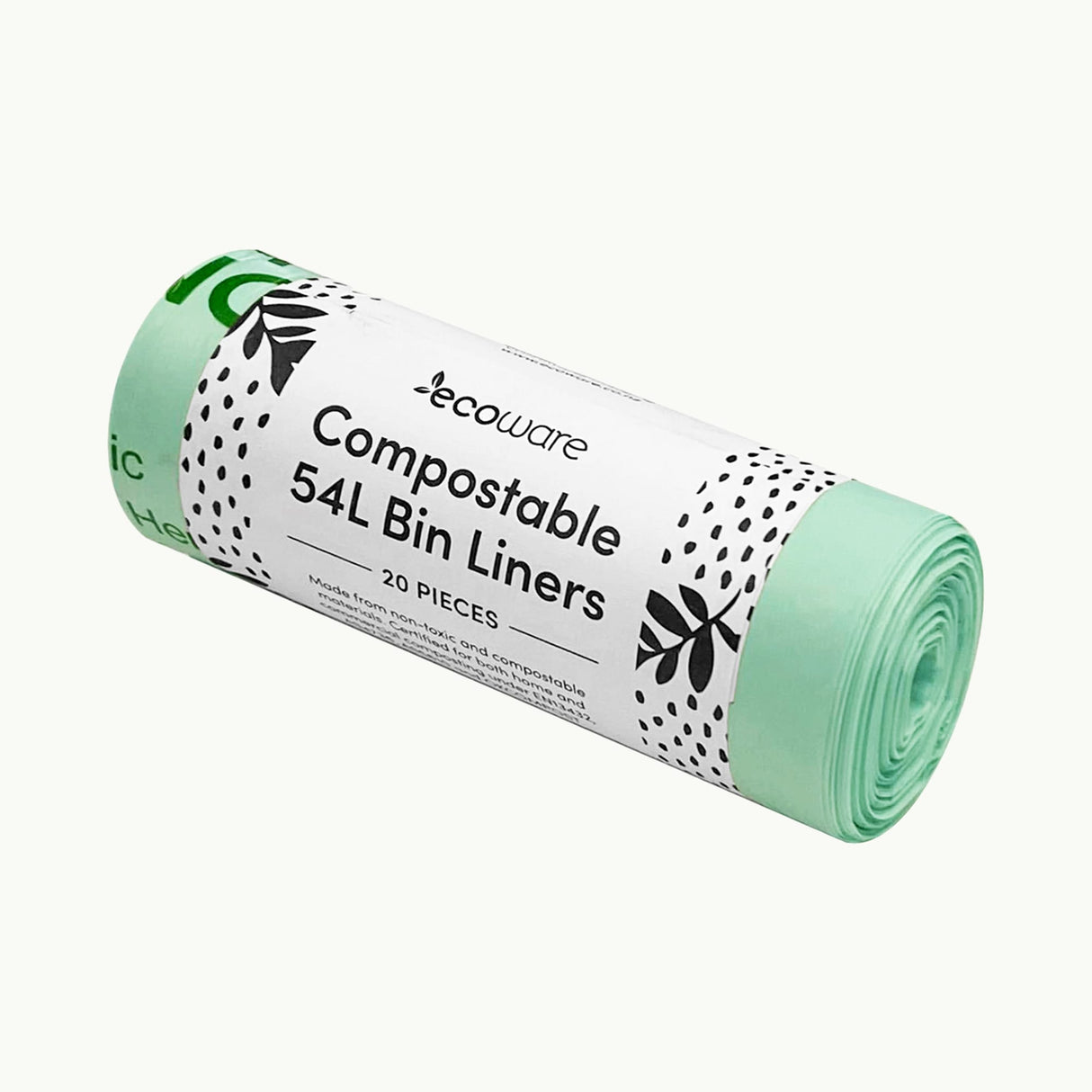 Ecoware Compostable Bin Liner 54L - 312.5mm x 740mm (20 rolls/case)