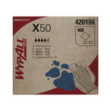 Wypall X50 4201 Single Sheet Wipers White 400 Sheets (Carton)