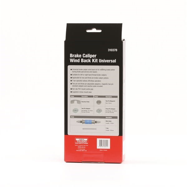 TOLEDO BRAKE CALIPER WIND BACK KIT
