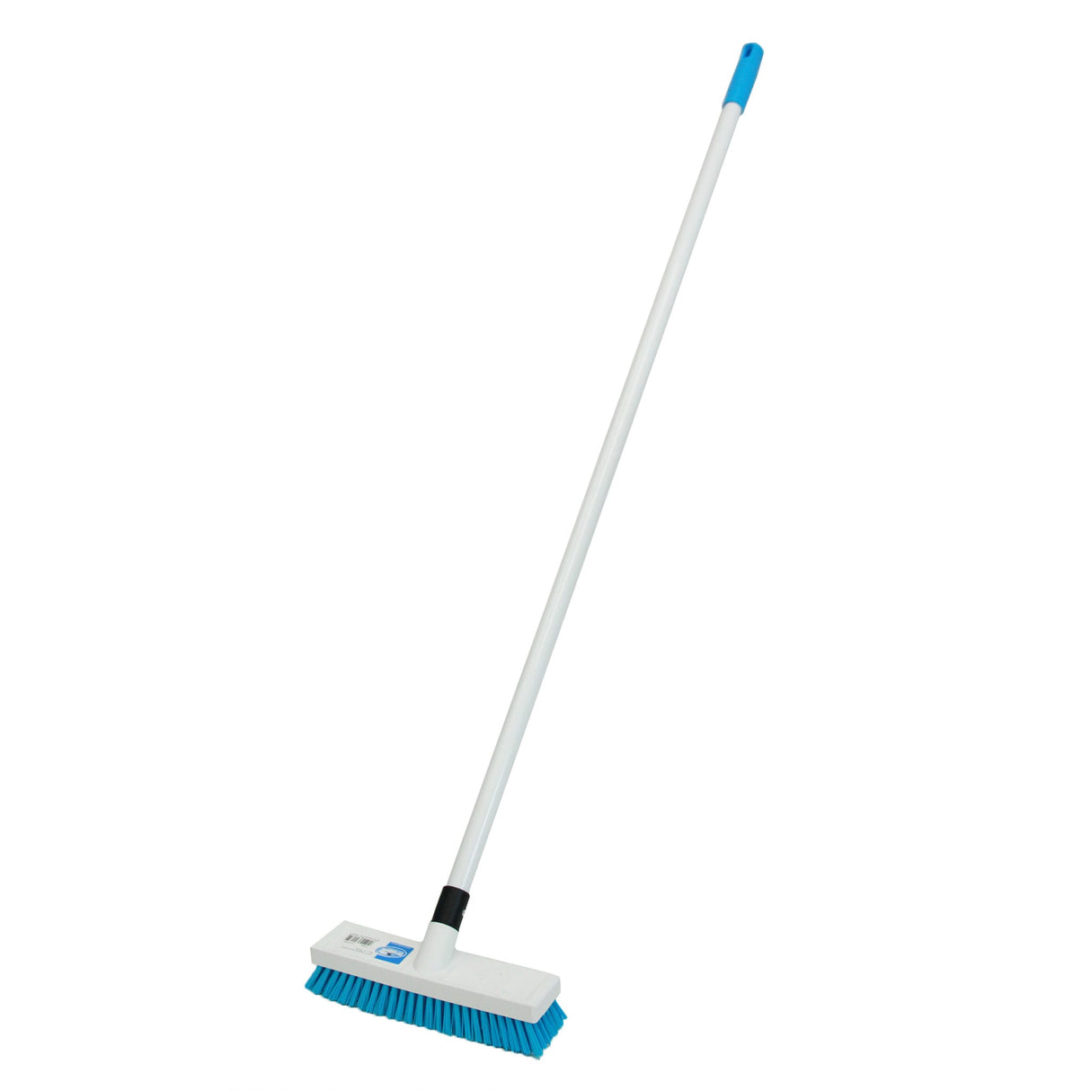Browns Deck Scrub With Handle 250mm Blue (Each)
