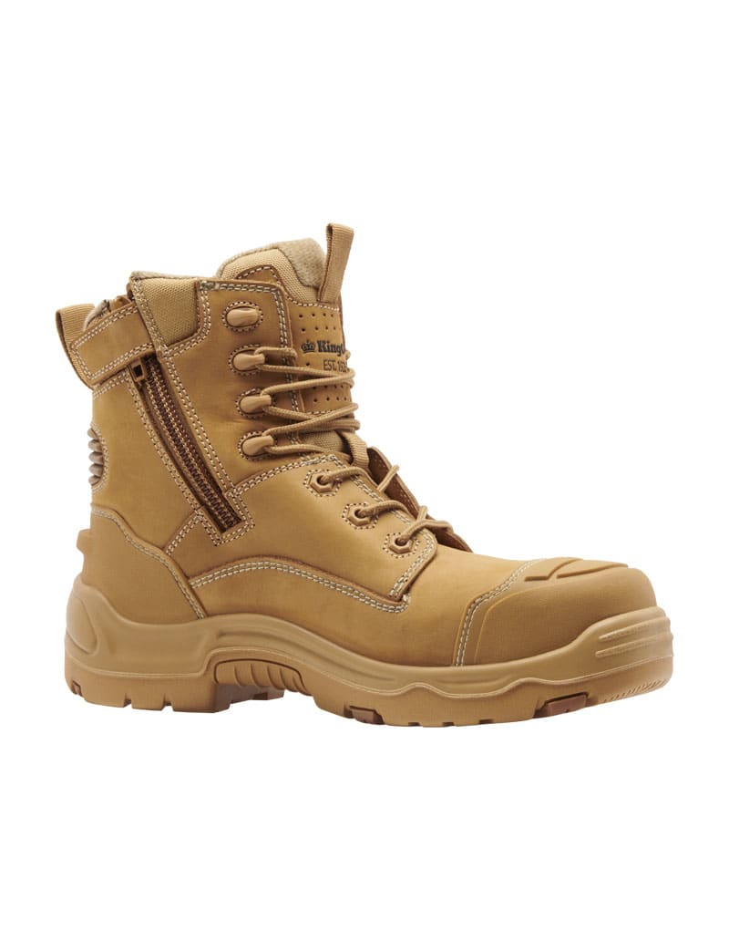 KingGee XTREMEGUARD ONYX 6CZ EH K28001 Safety Boot - Wheat (Size: 16)