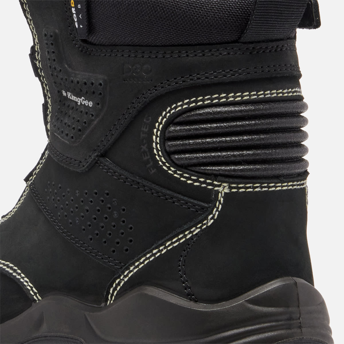 KingGee XTREMEGUARD BENNU PRO 6 Womens Safety Boot - Black (Size: 10)