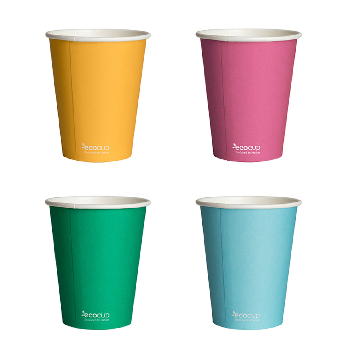 Ecoware Colour Series Single Wall Cup 400ml 50 (Pack)