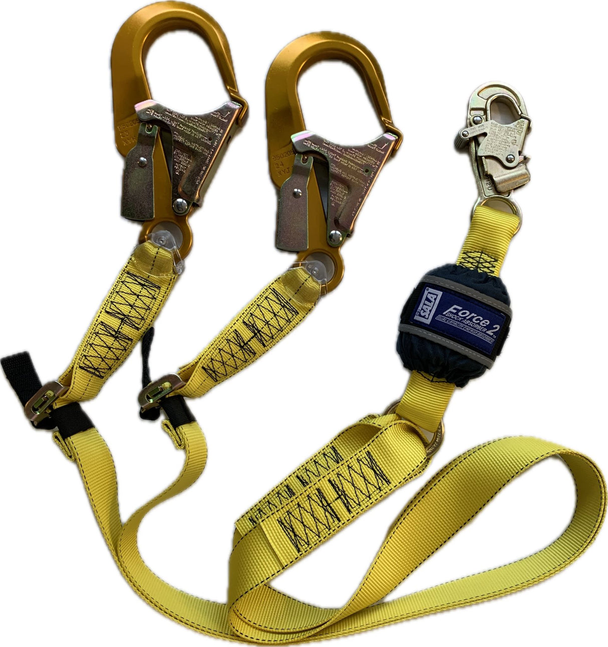 3M DBI SALA Force2 Adjustable Twin Lanyard 2m