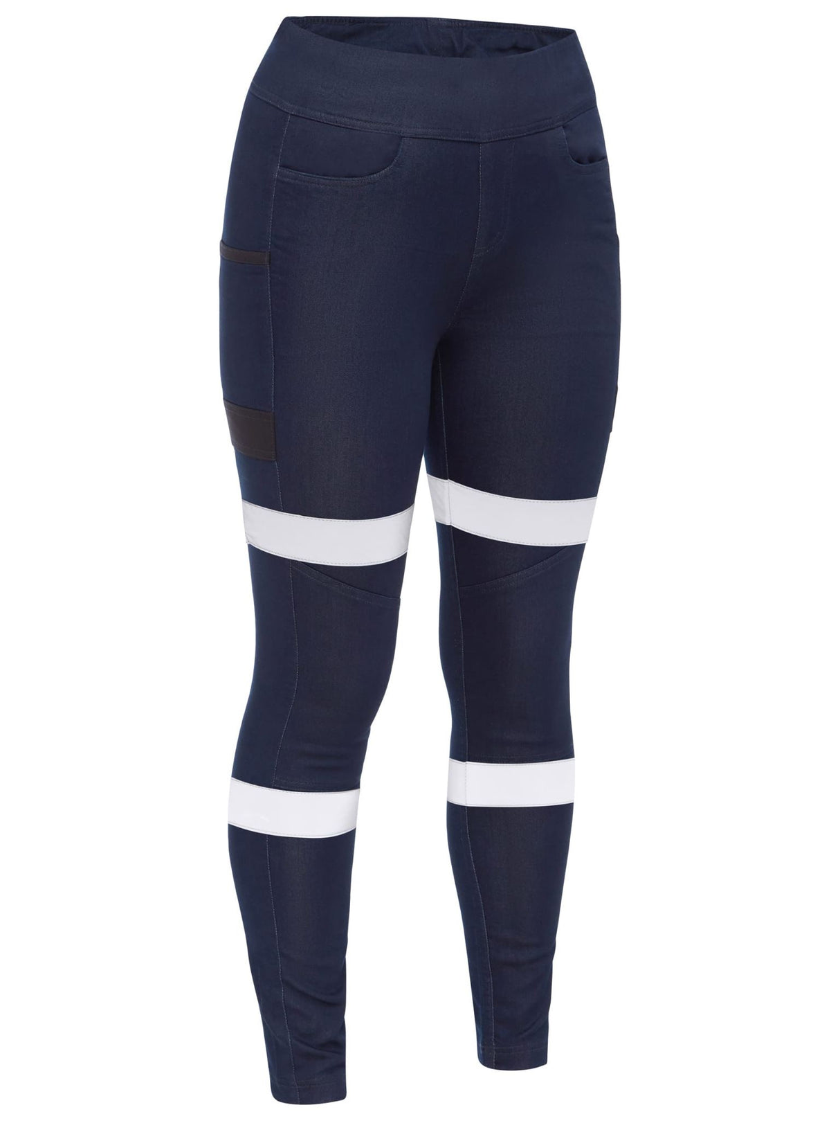 Bisley, Women's Taped Jegging, BPL6026T - Navy (Size: 12)